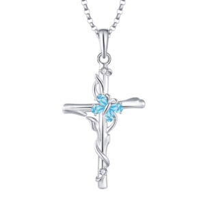 Sterling-Silver-Light-Blue-Cubic-Zirconia-Cross-Necklace.jpg