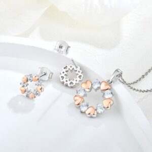 Sterling-Silver-Rose-Gold-Plated-Love-Circle-Zircon-Necklace-and-Earrings.jpg